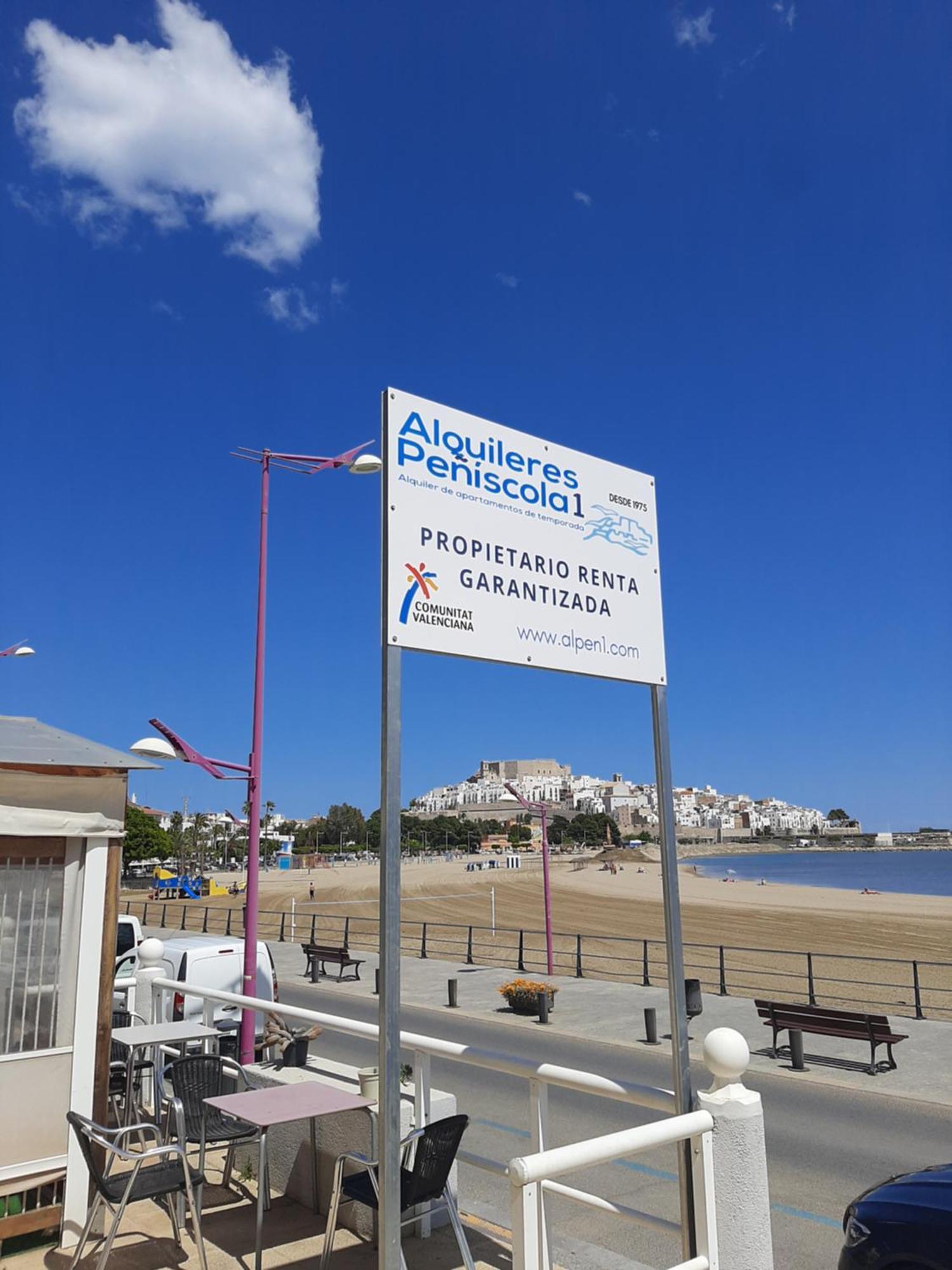 Alpen1 Peniscola Playa 1Era Linea Lejlighed Eksteriør billede